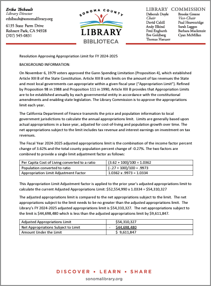 Notice of Availability document