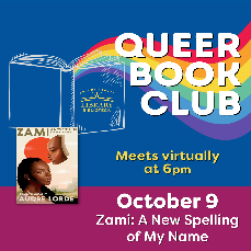 Virtual Queer Book Club: Zami